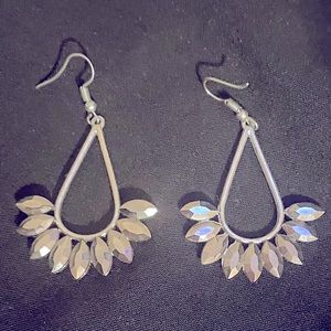 Silver earrings